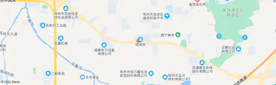 常州武进公路超限检测站_公交站地图_常州公交_妙搜公交查询2024