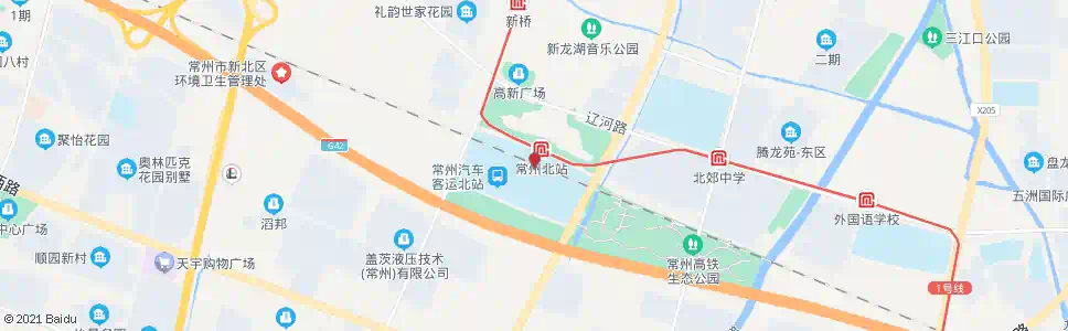 常州狄墅村北_公交站地图_常州公交_妙搜公交查询2024