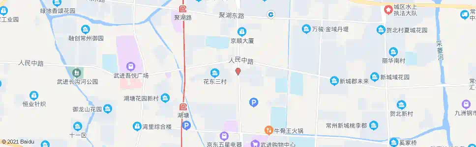 常州武进建行(和平路人民路)_公交站地图_常州公交_妙搜公交查询2024