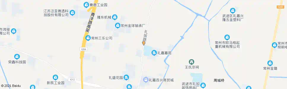 常州礼嘉小学_公交站地图_常州公交_妙搜公交查询2024