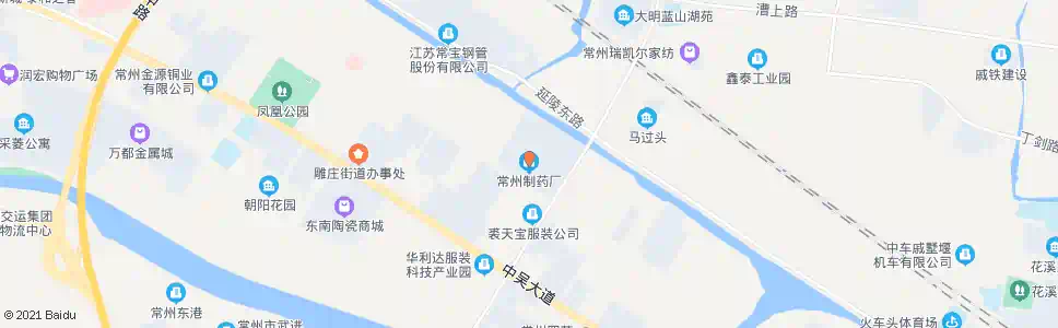 常州健民制药厂_公交站地图_常州公交_妙搜公交查询2024