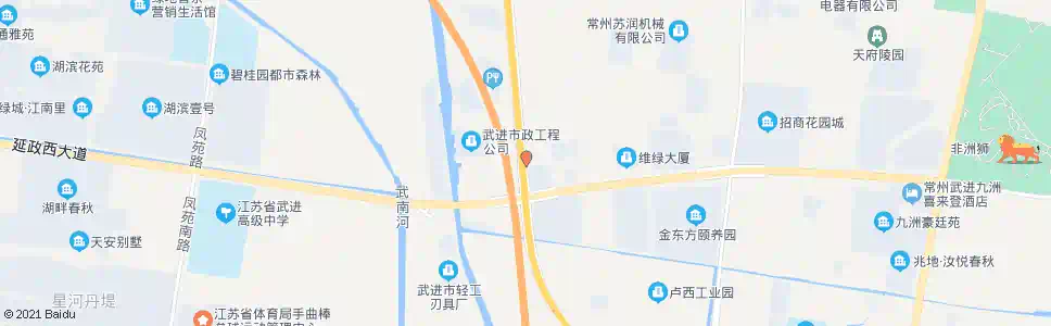 常州龙江路延政大道_公交站地图_常州公交_妙搜公交查询2024