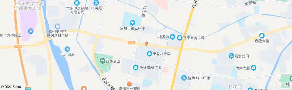 常州怀德路邹傅路_公交站地图_常州公交_妙搜公交查询2024