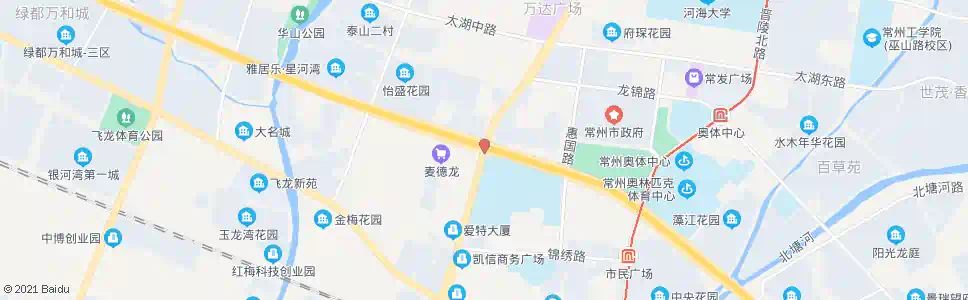 常州陶家塘(龙城大道)_公交站地图_常州公交_妙搜公交查询2024