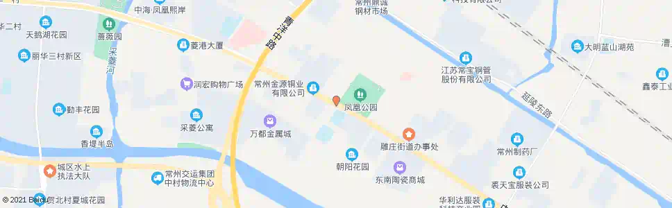 常州中吴大道雕庄路_公交站地图_常州公交_妙搜公交查询2024