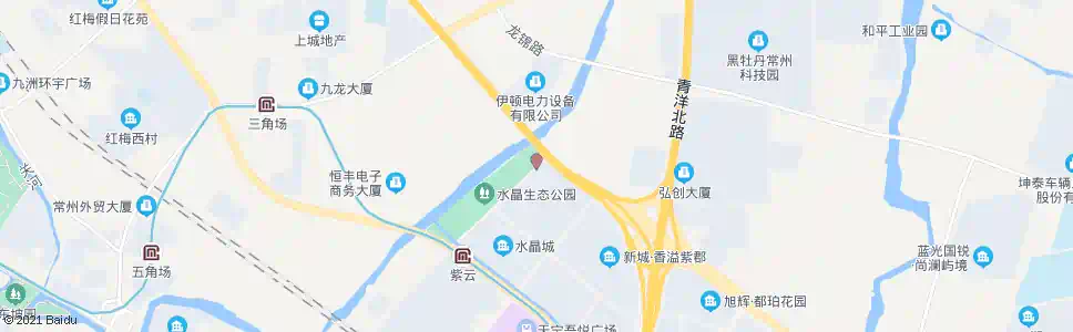 常州横塘河东路龙城大道_公交站地图_常州公交_妙搜公交查询2024