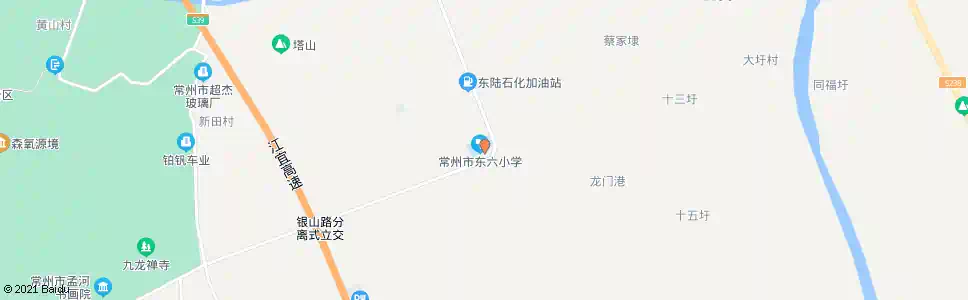 常州东陆小学北_公交站地图_常州公交_妙搜公交查询2024