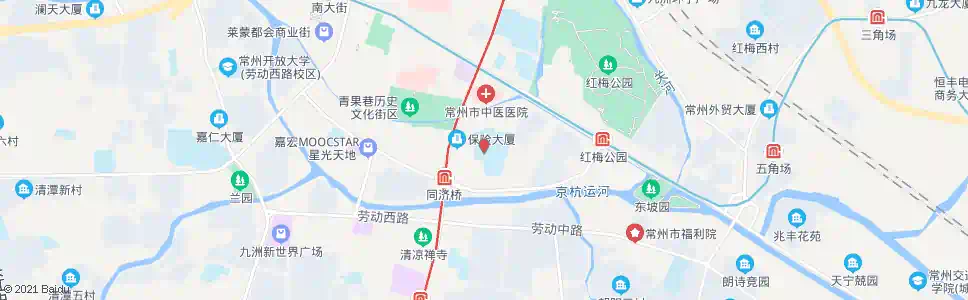 常州第一中学_公交站地图_常州公交_妙搜公交查询2024