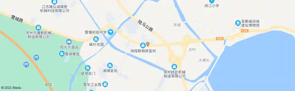 常州龚巷村_公交站地图_常州公交_妙搜公交查询2024