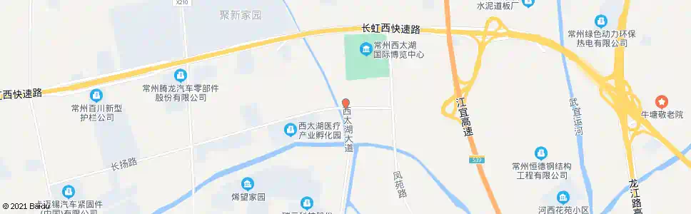 常州长扬路西太湖大道(怀南桥)_公交站地图_常州公交_妙搜公交查询2024