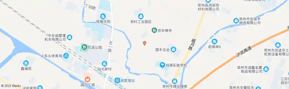 常州郑村上场村_公交站地图_常州公交_妙搜公交查询2024