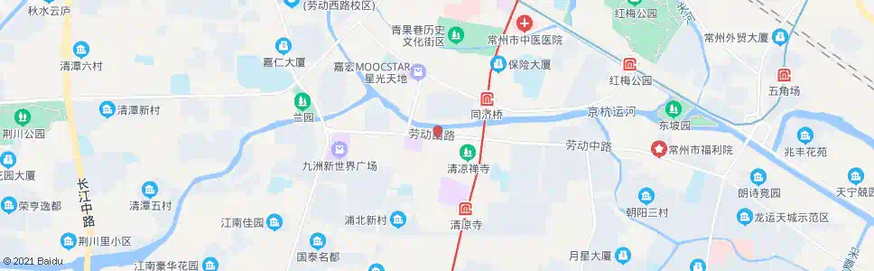 常州电脑城_公交站地图_常州公交_妙搜公交查询2024