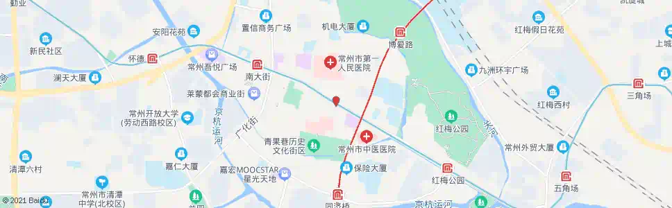 常州小营前_公交站地图_常州公交_妙搜公交查询2024