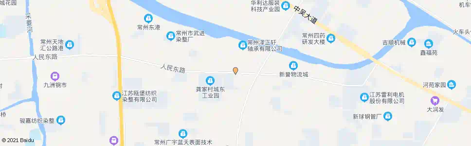 常州人民路常遥路_公交站地图_常州公交_妙搜公交查询2024