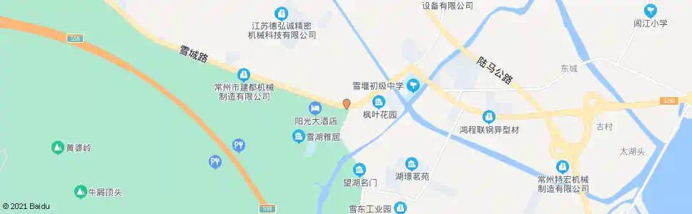 常州雪堰公交站_公交站地图_常州公交_妙搜公交查询2024