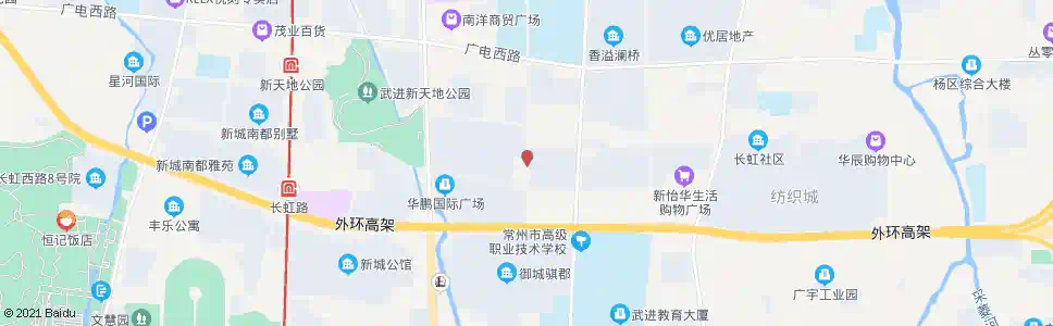 常州长安家园_公交站地图_常州公交_妙搜公交查询2024