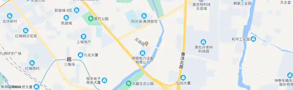 常州龙锦路横塘河西路_公交站地图_常州公交_妙搜公交查询2024