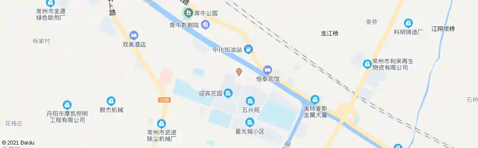 常州奔牛福利院_公交站地图_常州公交_妙搜公交查询2024