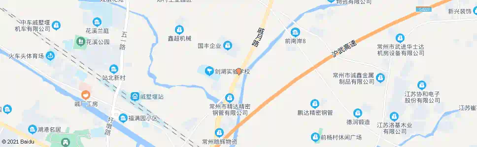 常州淡家圩_公交站地图_常州公交_妙搜公交查询2024