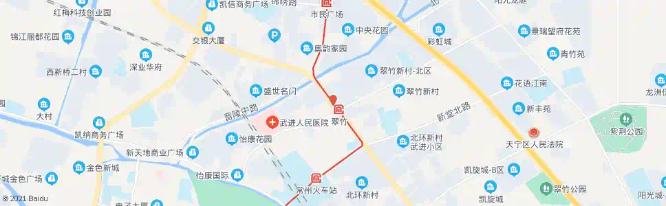 常州永宁路飞龙路(永宁花园)_公交站地图_常州公交_妙搜公交查询2024