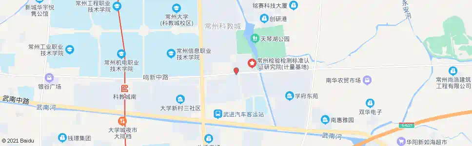 常州鸣新路新平路_公交站地图_常州公交_妙搜公交查询2024