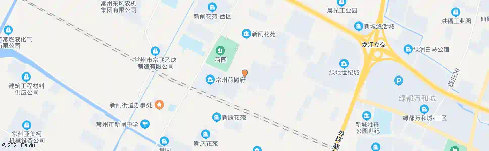 常州新龙路新庆路_公交站地图_常州公交_妙搜公交查询2024