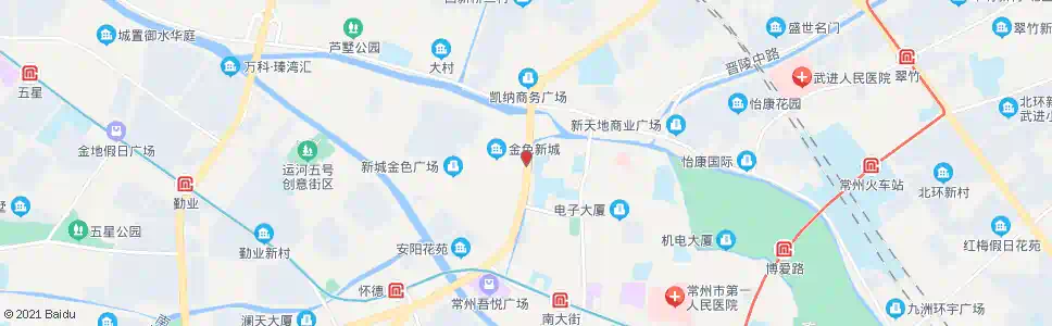 常州椿桂园(瑞金医院)_公交站地图_常州公交_妙搜公交查询2024