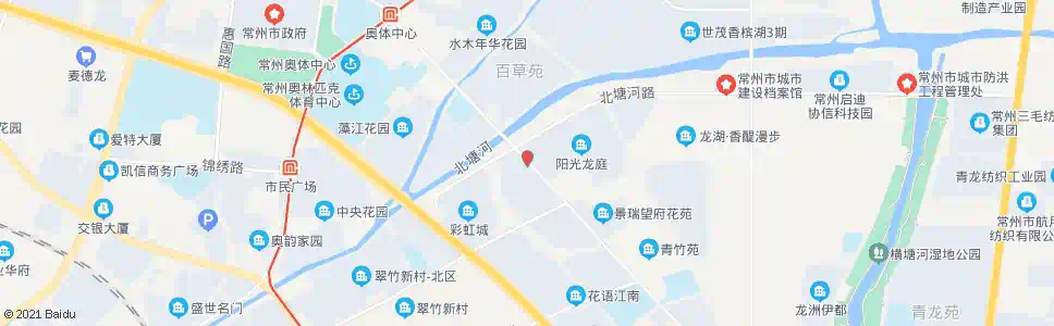 常州龙锦路北塘河路_公交站地图_常州公交_妙搜公交查询2024