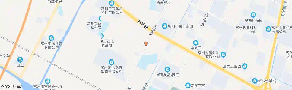 常州新冶路新前路_公交站地图_常州公交_妙搜公交查询2024