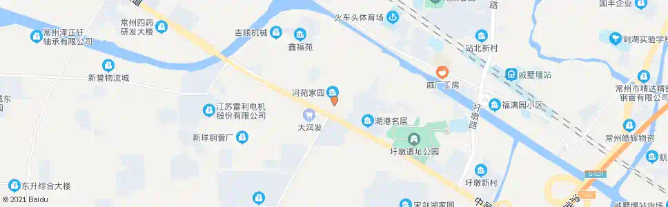 常州常青路中吴大道_公交站地图_常州公交_妙搜公交查询2024