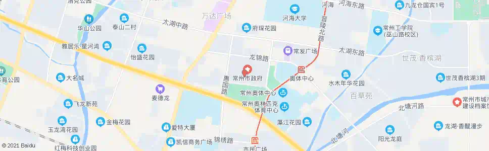 常州光明桥_公交站地图_常州公交_妙搜公交查询2024