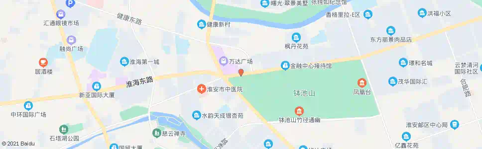 淮安水渡口大道(S327)_公交站地图_淮安公交_妙搜公交查询2024