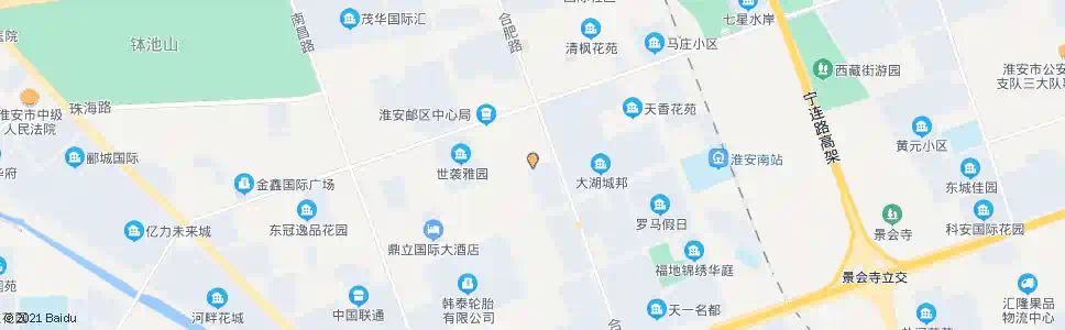 淮安浦东路_公交站地图_淮安公交_妙搜公交查询2024