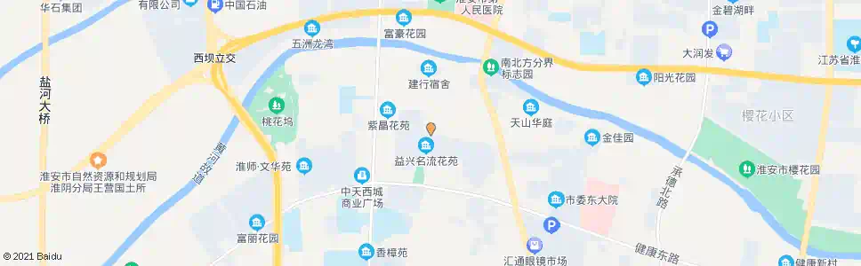 淮安清河北路_公交站地图_淮安公交_妙搜公交查询2024