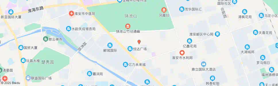 淮安经二路_公交站地图_淮安公交_妙搜公交查询2024