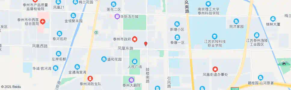 泰州永安小学_公交站地图_泰州公交_妙搜公交查询2024