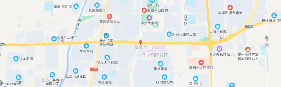 泰州农商银行_公交站地图_泰州公交_妙搜公交查询2024