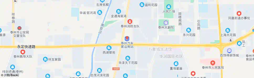 泰州卞庄南_公交站地图_泰州公交_妙搜公交查询2024