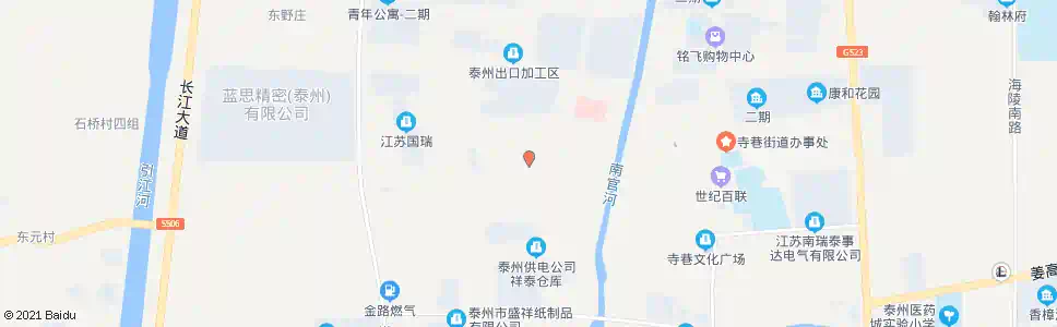 泰州新华村_公交站地图_泰州公交_妙搜公交查询2024