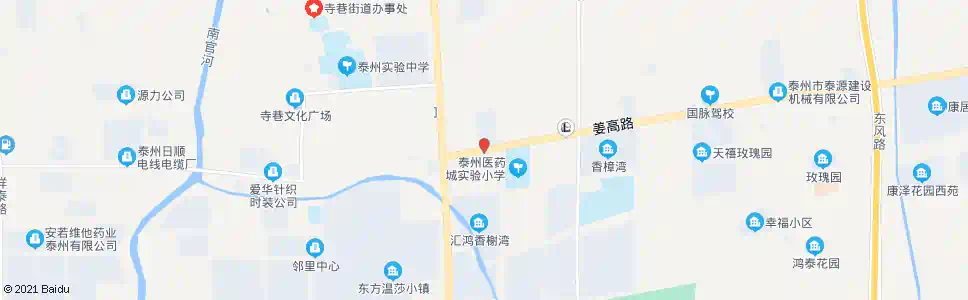 泰州仲联_公交站地图_泰州公交_妙搜公交查询2024