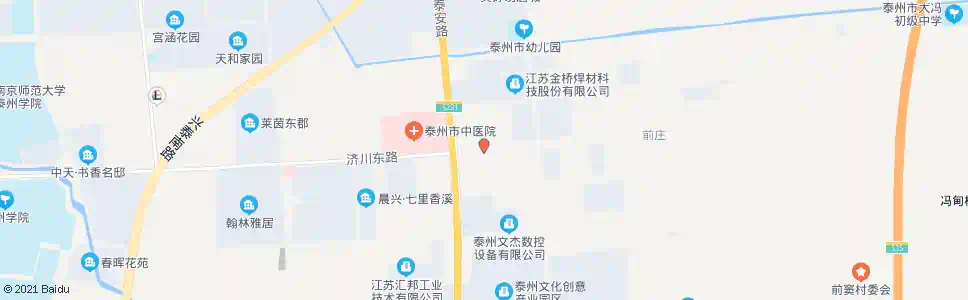 泰州纵四路_公交站地图_泰州公交_妙搜公交查询2024