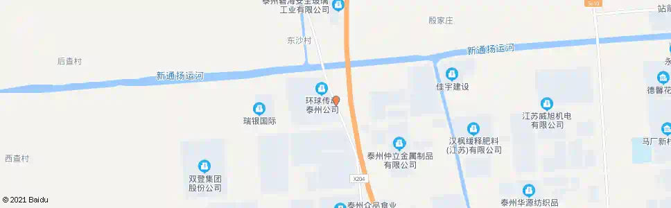 泰州备战桥_公交站地图_泰州公交_妙搜公交查询2024