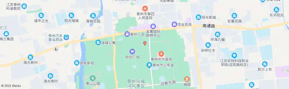 泰州鼓楼大桥_公交站地图_泰州公交_妙搜公交查询2024