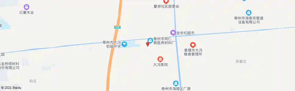 泰州百里村_公交站地图_泰州公交_妙搜公交查询2024