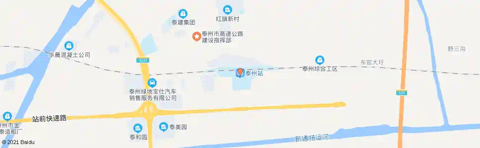 泰州玩具厂_公交站地图_泰州公交_妙搜公交查询2024