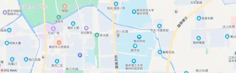 泰州体育馆_公交站地图_泰州公交_妙搜公交查询2024