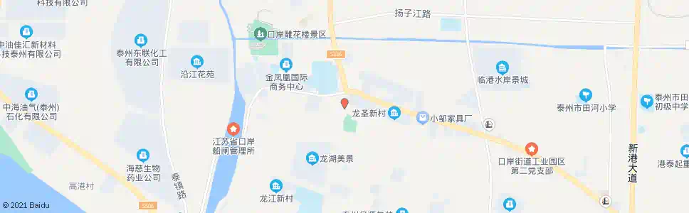 泰州城南社区_公交站地图_泰州公交_妙搜公交查询2024