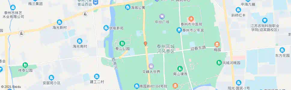 泰州石油公司_公交站地图_泰州公交_妙搜公交查询2024