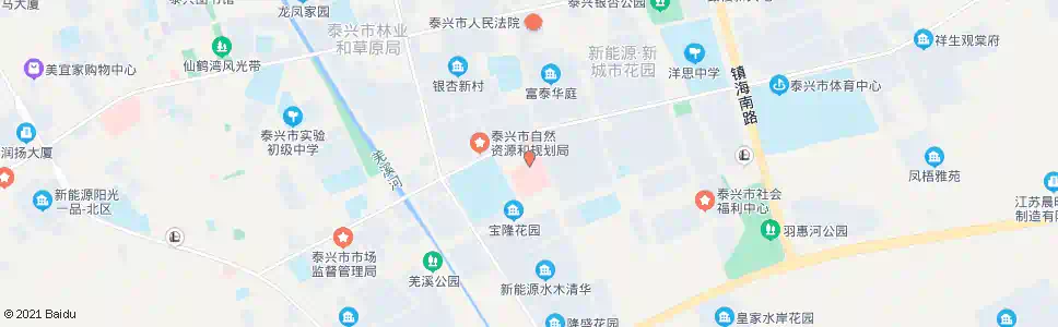 泰州人民医院_公交站地图_泰州公交_妙搜公交查询2024