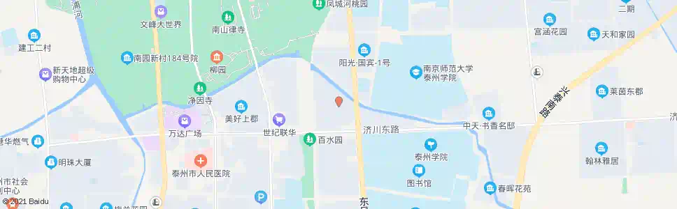 泰州莲花五区_公交站地图_泰州公交_妙搜公交查询2024